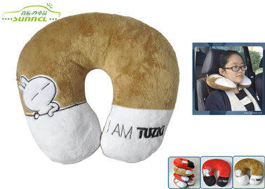 Tipo almohada suave de Travelmate U de la cabeza del cuello del coche de los accesorios de la comodidad del coche de Tuzki