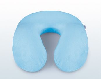 Abrigo de las gotas del poliestireno alrededor de la almohada del viaje, almohada del resto del cuello para el viaje 
