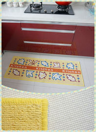 El algodón reciclado modificó las esteras del piso para requisitos particulares de la cocina para la decoración casera