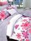 Sistemas durables determinados de las colchas de la cama del algodón de la flor con el teñido reactivo