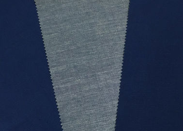 Tela tejida añil del tejano de algodón 100 de la anchura 57/8 de la tela del dril de algodón