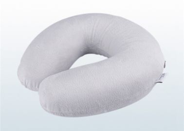 Cubierta lavable desprendible comparada durabilidad de la almohada del cuello del viaje de la espuma con la cremallera