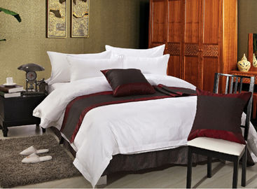 Ropa de cama suave del hotel de lujo, sistema cómodo del lecho del algodón 300T