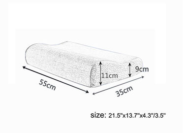 La almohada de la espuma de la memoria del contorno de las innovaciones del sueño de Brwon crea para requisitos particulares