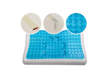 Almohada del viaje de la espuma de la memoria del contorno de la almohada de la espuma de la memoria del tamaño estándar