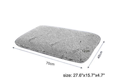 Almohada fina tradicional del cuello de la espuma de la memoria de la forma del pan para el hogar, hotel