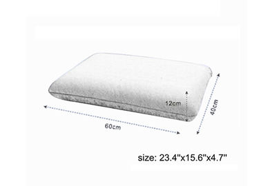 Almohada ergonómica del cuello de la espuma de la memoria, almohada de enfriamiento de la espuma de la memoria del gel gigante