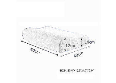 Contorno de la almohada del baño de la espuma de la memoria/de la almohada de la espuma de la memoria del durmiente del lado