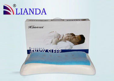 Almohada de bambú con el gel fresco, almohada viva del sueño de la espuma de la memoria de la fibra del gel del lux