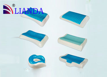 Almohada de enfriamiento de alta densidad de la espuma de la memoria del gel para el buen sueño del verano