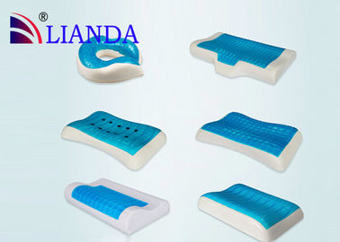 Almohada de enfriamiento de alta densidad de la espuma de la memoria del gel para el buen sueño del verano