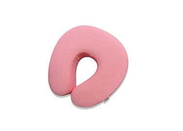 Almohada en forma de "U" del contorno de la espuma cómoda de la memoria con la cubierta del paño de la natación