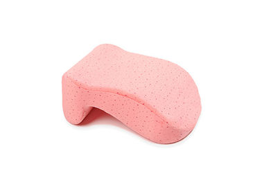 Almohada roja de la espuma de la memoria del tamaño de la almohada/del viaje de la siesta de la oficina de la sandía del OEM
