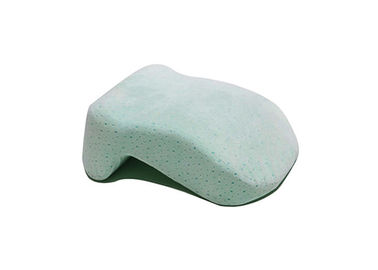 Tamaño del viaje de la almohada de la espuma de la memoria del sueño de la siesta de la oficina del OEM en color de verde menta