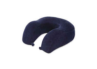 Contorno sano de la almohada de la espuma de la memoria de los azules marinos pequeño para reducir la tensión