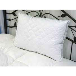 Almohada sana acolchada hotel de la microfibra del cuello del poliéster del diseño con el relleno de la fibra de la bola