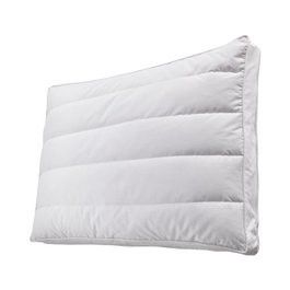 Almohada sana acolchada hotel de la microfibra del cuello del poliéster del diseño con el relleno de la fibra de la bola