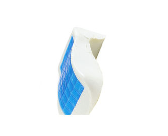 Almohada fresca de la espuma de la memoria del gel de la tela del terciopelo suave con la cremallera oculta