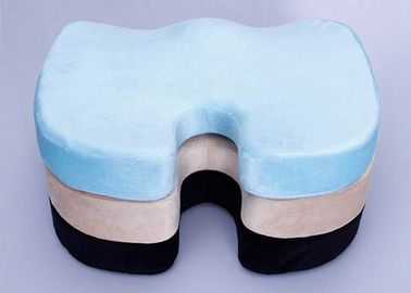 Cojín ortopédico Tailbone y Backpain, amortiguador de la espuma de la memoria del OEM de la cadera