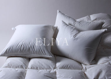 Del estilo del tamaño euro de la reina del ganso almohadas naturales de la comodidad del hotel abajo para el hogar o el hospital