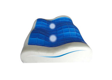 Almohada contorneada multifuncional de la espuma de la memoria con el gel de enfriamiento por encargo
