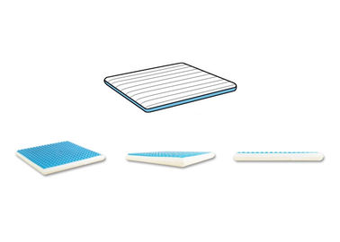 Cojín respirable del gel de la comodidad del verano para la silla de la oficina, cojín fresco del hielo