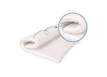 Esteras de baño blancas hechas a mano de la espuma de la memoria del sueño para el hogar, hotel, oficina