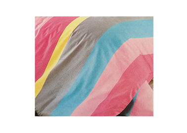 El lecho del algodón de la talla 100 de la reina fija para las muchachas, rojo/amarillo/azul/gris