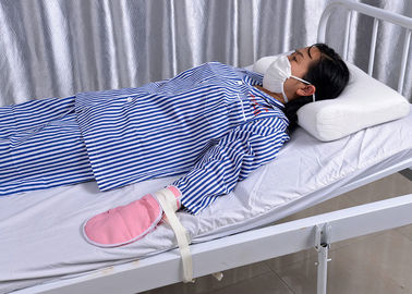 Mitón médico de la mano paciente de alto riesgo de la atención sanitaria con la correa de la restricción