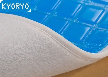 Cojín de colchón de enfriamiento del gel de la silicona del super suave que se calienta para el invierno/el verano